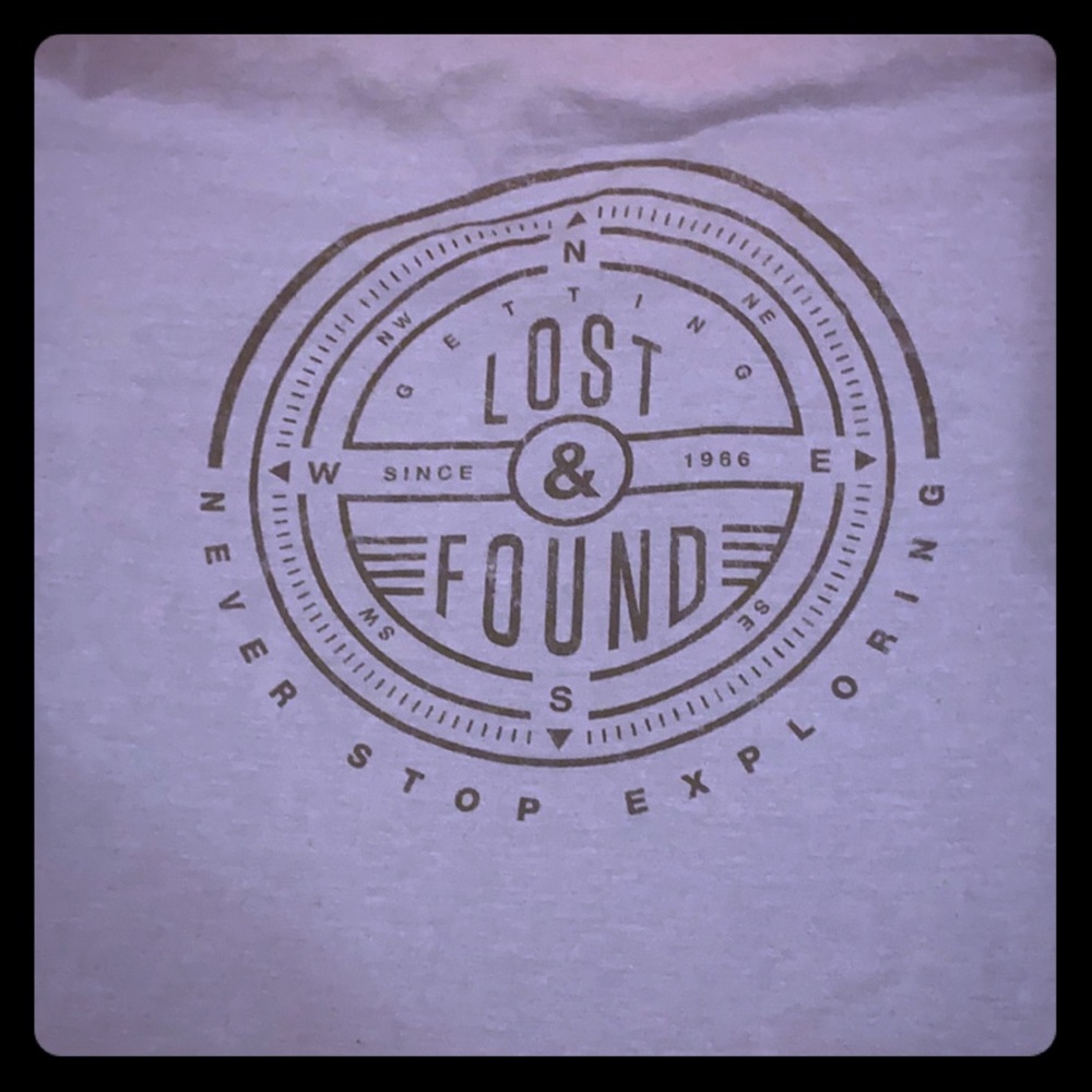 The North Face Lost & Found Blue T-Shirt